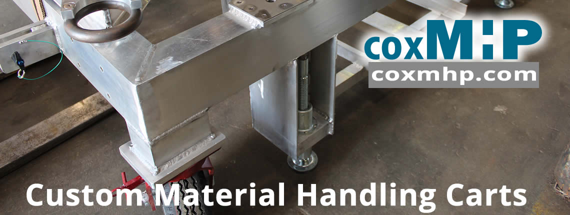 Custom Aluminum Material Handling Cart Manufacturer